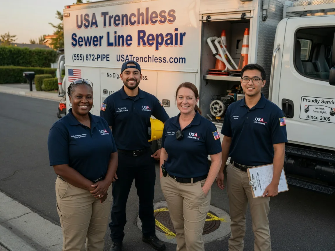 Sewer Line Repair company in Otis, LA